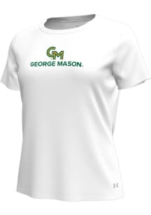 Under Armour George Mason University Womens White Motion Short Sleeve T-Shirt