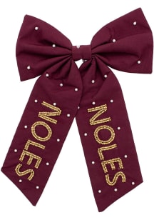 Florida State Seminoles beaded Womens Hair Scrunchie