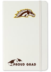 Western Michigan Broncos Proud Grad Notebook and Folder - White