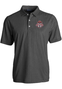 Cutter and Buck Toronto FC Black Pike Symmetry Big and Tall Polo