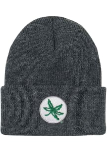 LogoFit Ohio State Buckeyes Dark Grey North Pole Youth Knit Hat