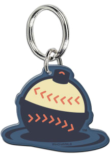 Milwaukee Brewers City Connect Keychain - Light Blue