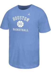 Nike Houston Cougars Youth Houston Blue Basketball Short Sleeve T-Shirt
