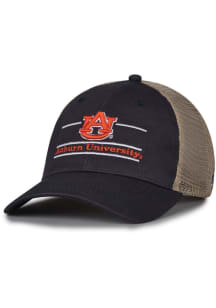 Auburn Tigers Bar Meshback Adjustable Hat - Navy Blue