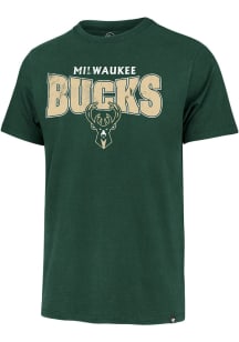 47 Milwaukee Bucks Green Take Charge Franklin Short Sleeve Fashion T Shirt