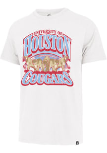 47 Houston Cougars White Franklin Regional State Short Sleeve Fashion T Shirt