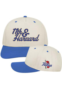 Tulsa Golden Hurricane 11th & Harvard HTA Adjustable Hat - Natural