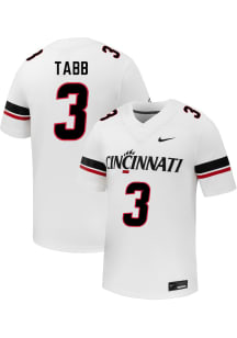 Cole Tabb  Nike Cincinnati Bearcats White NIL Name And Number Football Jersey