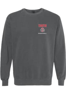 Bruce Thornton  Rally Ohio State Buckeyes Mens Black NIL Embroidered Long Sleeve Crew Sweatshirt