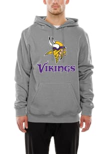 New Era Minnesota Vikings Mens Ash Arch Name Hood