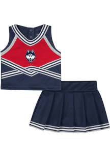 Colosseum UConn Huskies Toddler Girls Navy Blue Lollipop Park Sets Cheer