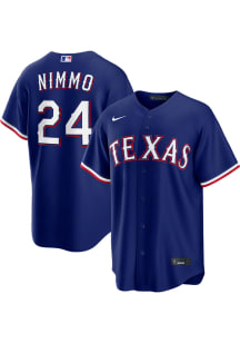 Brandon Nimmo Texas Rangers Mens Replica Alternate Jersey - Blue