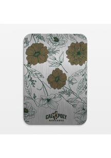 Cal Poly Mustangs Floral Aluminum Mousepad
