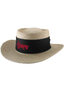 LogoFit Nebraska Cornhuskers Black Tournament Mens Bucket Hat