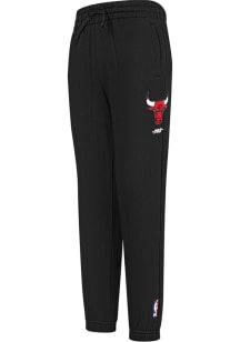 Pro Standard Chicago Bulls Youth Black Classic Chenille Sweatpants