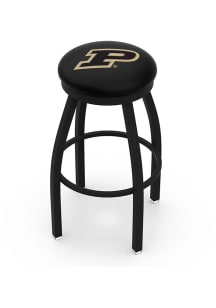 Purdue Boilermakers Black Pub Stool - Black