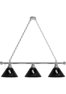 Chicago White Sox 3 Shade Silver Billiard Lamp