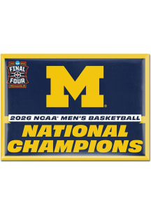 Michigan Wolverines 2x3 2026 MBB National Champion Magnet