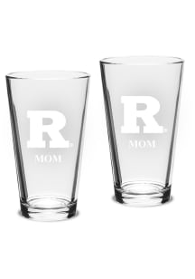 Rutgers Scarlet Knights Mom Pub Set Pint Glass - White