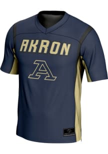 ProSphere Akron Zips Navy Blue Football Rival Football Football Jersey