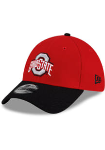 New Era Ohio State Buckeyes Mens Red Diamond Era 39THIRTY Flex Hat