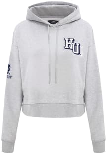 Pro Standard Howard Bison Womens Grey Classic Hooded Sweatshirt
