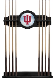 Indiana Hoosiers Solid Wood Cue Rack Pool Table