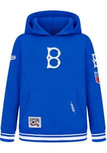 Pro Standard Brooklyn Dodgers Toddler Blue Retro Classics Long Sleeve Hooded Sweatshirt
