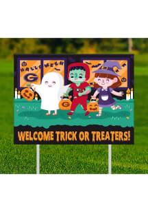 Georgia Bulldogs Trick or Treaters Yard Sign - Red