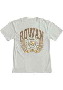 Blue 84 Rowan University White Rowan Profs Laurels Short Sleeve T Shirt