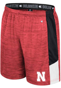 Colosseum Nebraska Cornhuskers Mens Red Consistency Shorts
