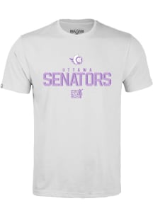 Levelwear Ottawa Senators Youth White Richmond Jr Carve Short Sleeve T-Shirt