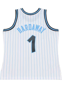 Penny Hardaway  Mitchell and Ness Orlando Magic Mens White Swingman Big and Tall Hooded Sweatshirt