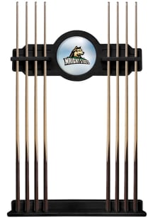 Wright State Raiders Solid Wood Cue Rack Pool Table Accessories