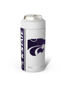 K-State Wildcats Stripe Universal Frost Buddy Stainless Steel Coolie