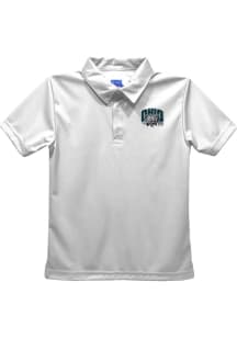 Vive La Fete Ohio Bobcats Youth White Team Short Sleeve Polo Shirt