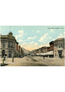 Boulder Pearl Street Vintage Postcard