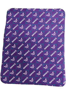 Charlotte Hornets Classic Fleece Blanket - Purple