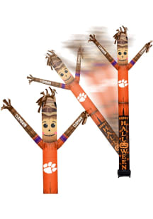 Clemson Tigers Black Outdoor Inflatable Scarecrow team color and team logo