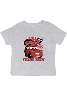 Vive La Fete Texas Tech Red Raiders Infant Full Speed Short Sleeve T-Shirt Grey
