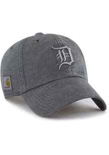 47 Detroit Tigers Garment Dyed Tonal Clean Up Adjustable Hat - Charcoal