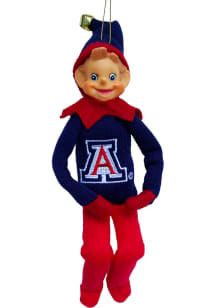 Arizona Wildcats 12inch Elf Ornament - Navy Blue
