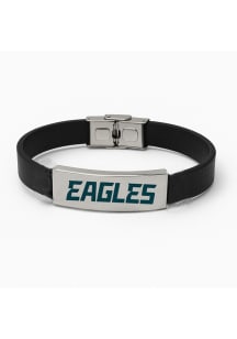 Philadelphia Eagles Leather Mens Bracelet