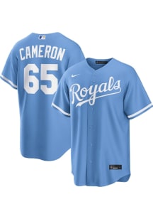 Noah Cameron Kansas City Royals Mens Replica Alternate Jersey - Light Blue