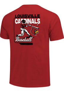 Louisville Cardinals Cardinal Home Run Baseball Short Sleeve T Shirt