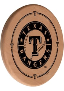 Texas Rangers Laser Engraved Sign - Brown