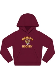 Minnesota Golden Gophers Toddler Maroon Team Graphic Long Sleeve Hooded Sweatshirt