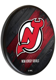 New Jersey Devils Printed Sign - Black