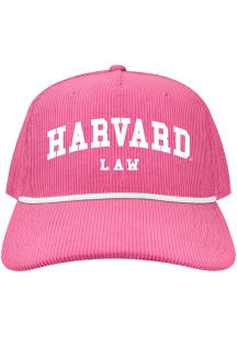 Legacy Harvard Crimson Roadie Adjustable Hat - Pink