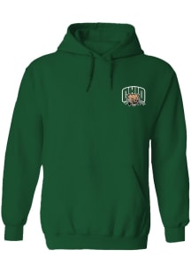 Vive La Fete Ohio Bobcats Womens Green Impressions Hooded Sweatshirt